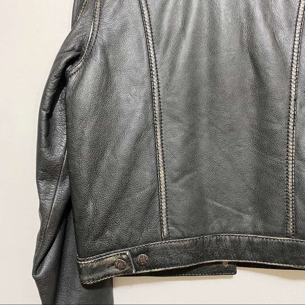 Real Leather Vintage Jacket - Picture 9 of 9